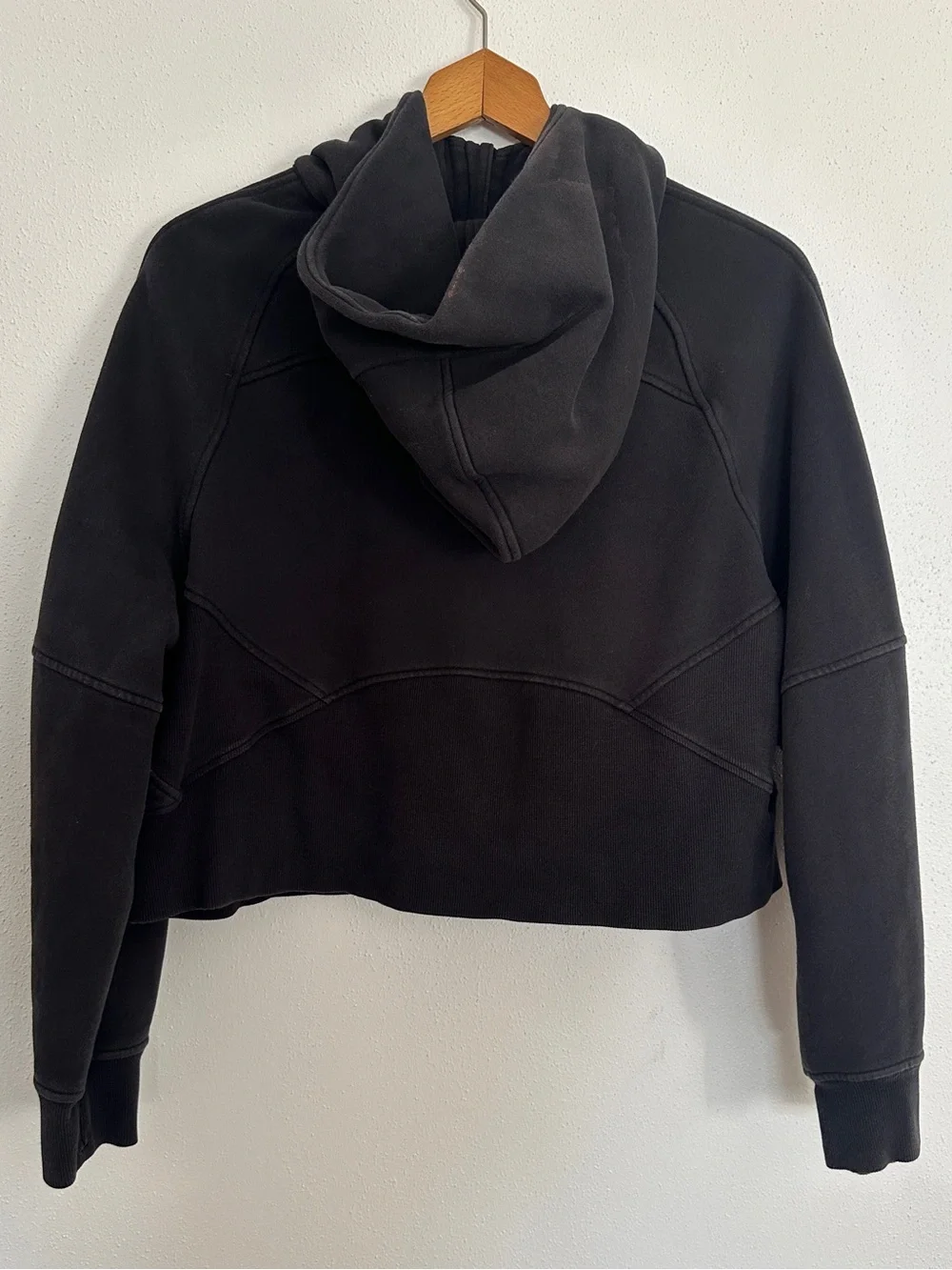 Lululemon Scuba Oversized 1/2 Zip Hoodie Black M/L